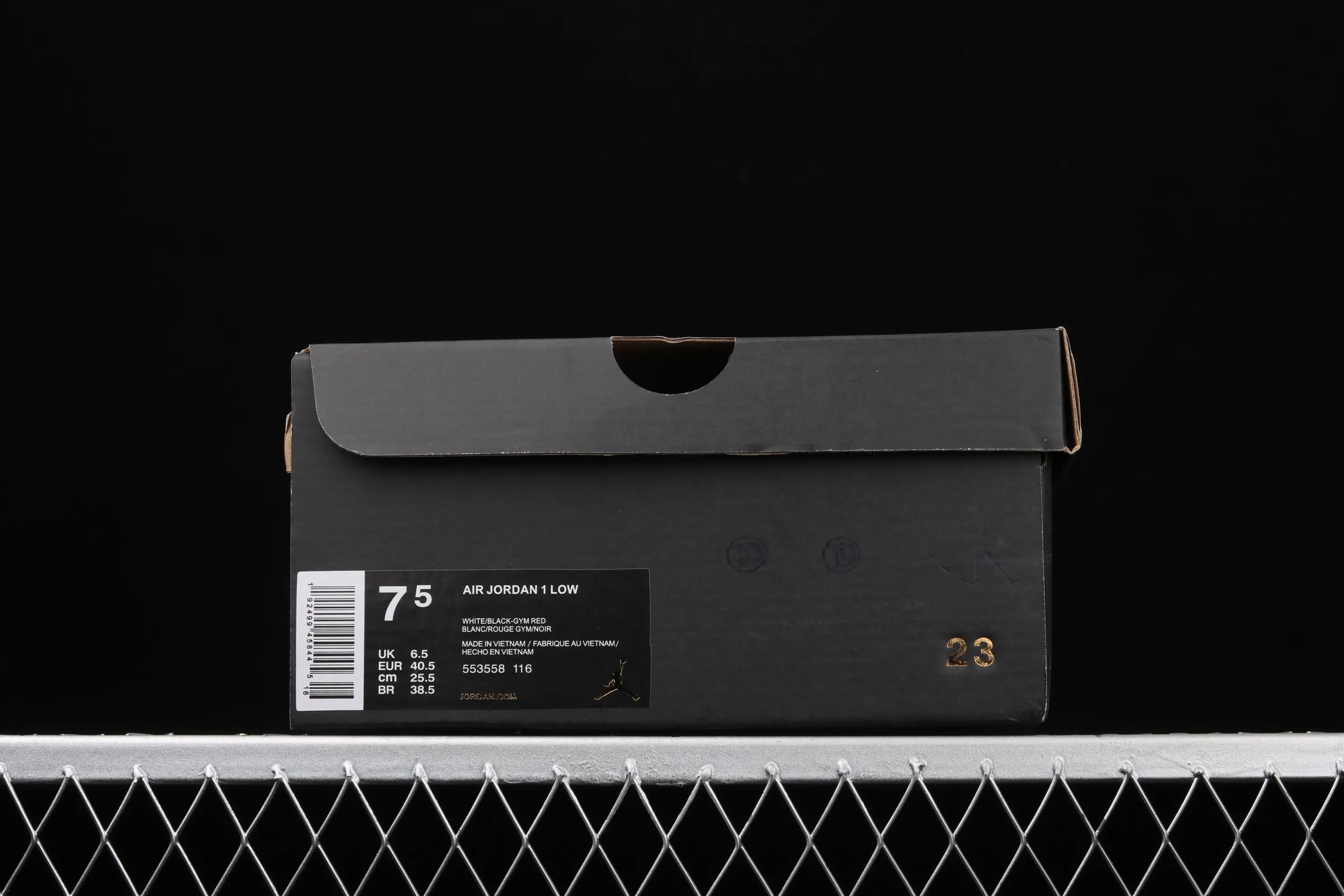 All Categories Air Jordan Jordan Series Basketball Shoes Air Jordan 1 Low New Version Air Jordan 1 Low AJ1 Joe 1 Low Top Leather Black Toe 553558-116